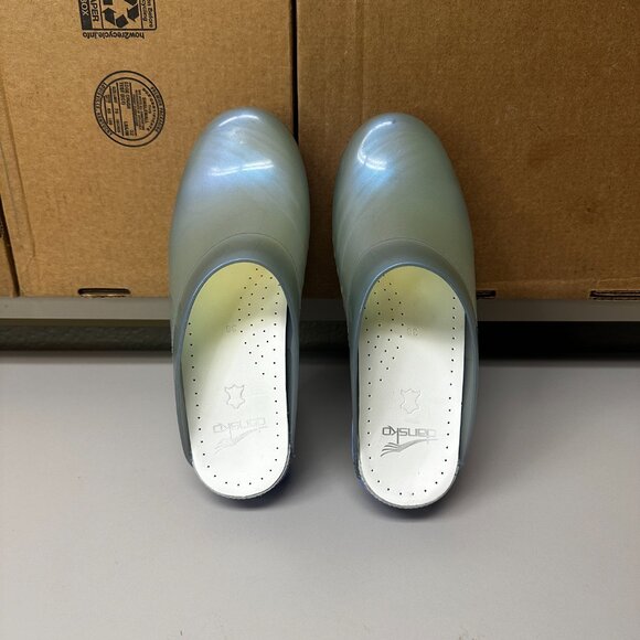 Dansko Sonja mule - iridescent pearl - size 38 - Picture 5 of 6